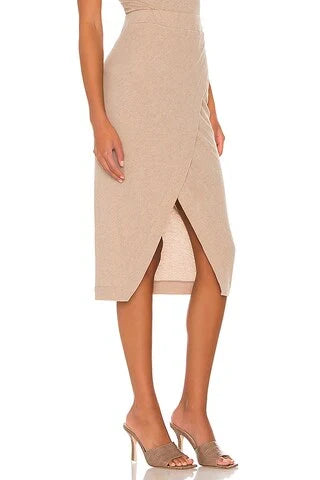 Cashmere Midi Skirt