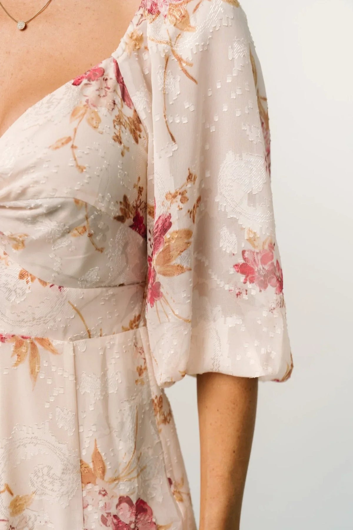 Estefania Maxi Dress | Blush + Pink Floral