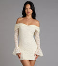 Forever Romantic Lace Mini Dress
