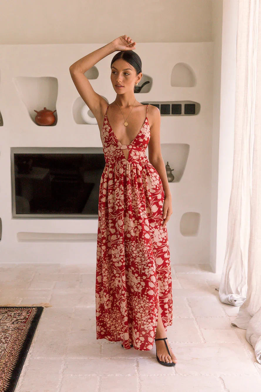 HELLO MOLLY Explore The Colours Maxi Dress