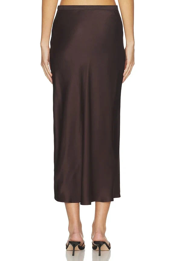 Bar Silk Skirt