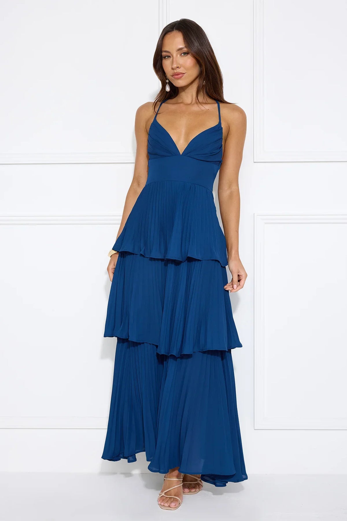 Fashionably Ever After Maxi Dress Navy