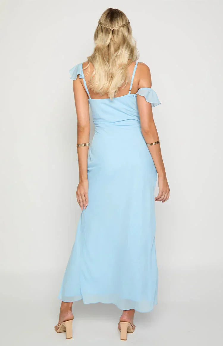 Natasha Blue Maxi Dress