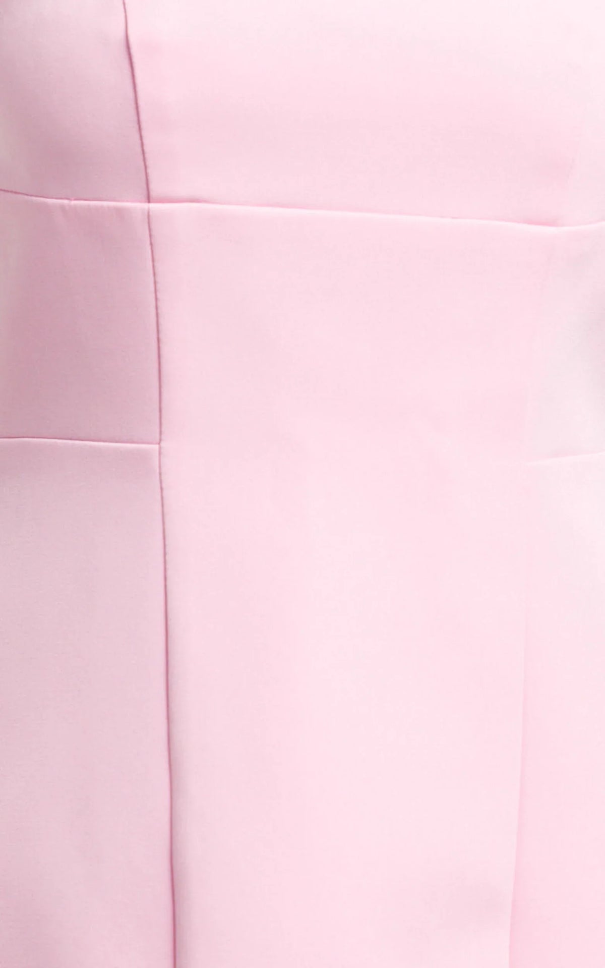 Catharine Mini Dress - Strapless A Line Dress in Pink