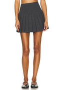 Pleated Mini Skirt