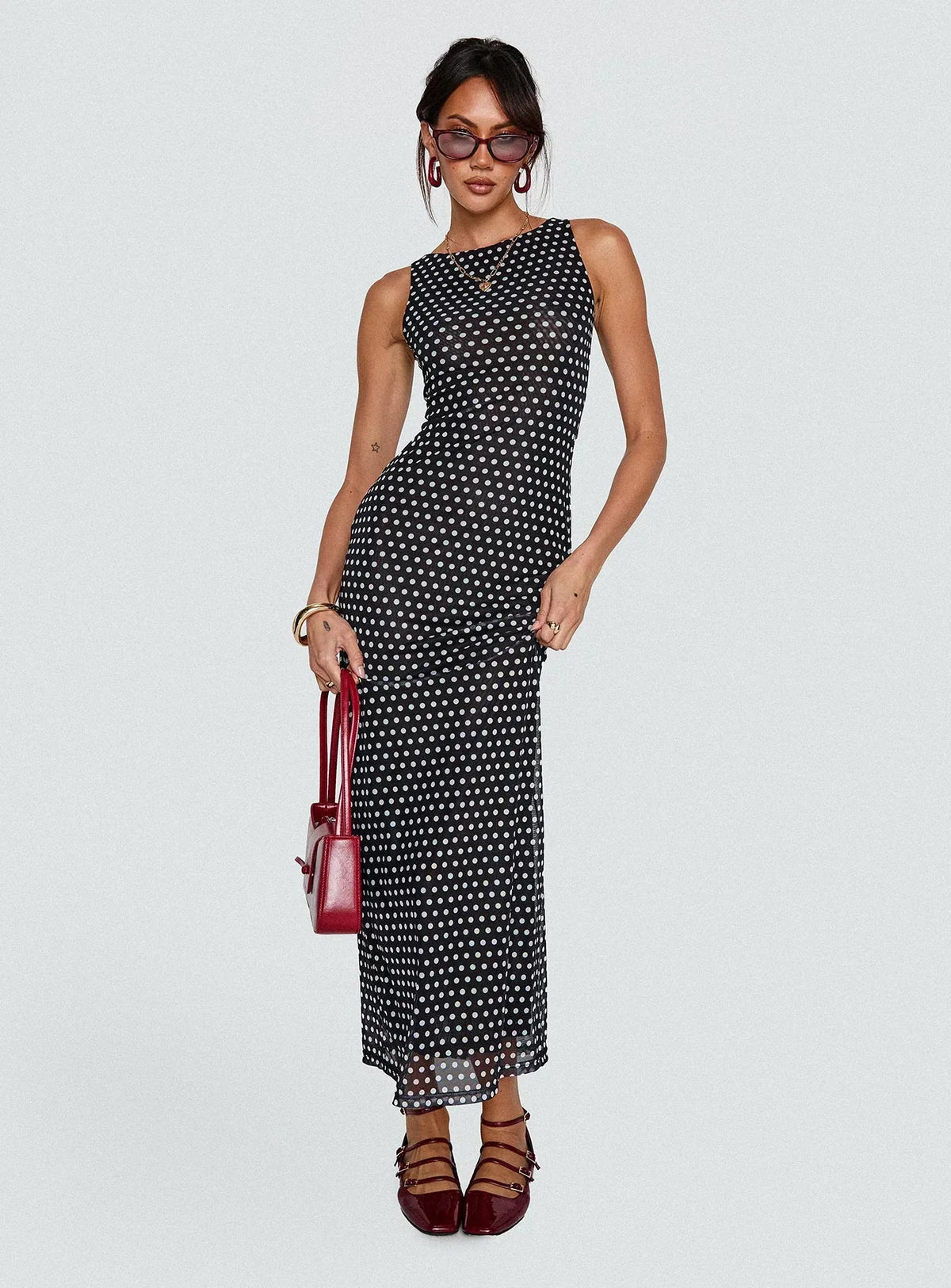 Top Of Mind Maxi Dress Black