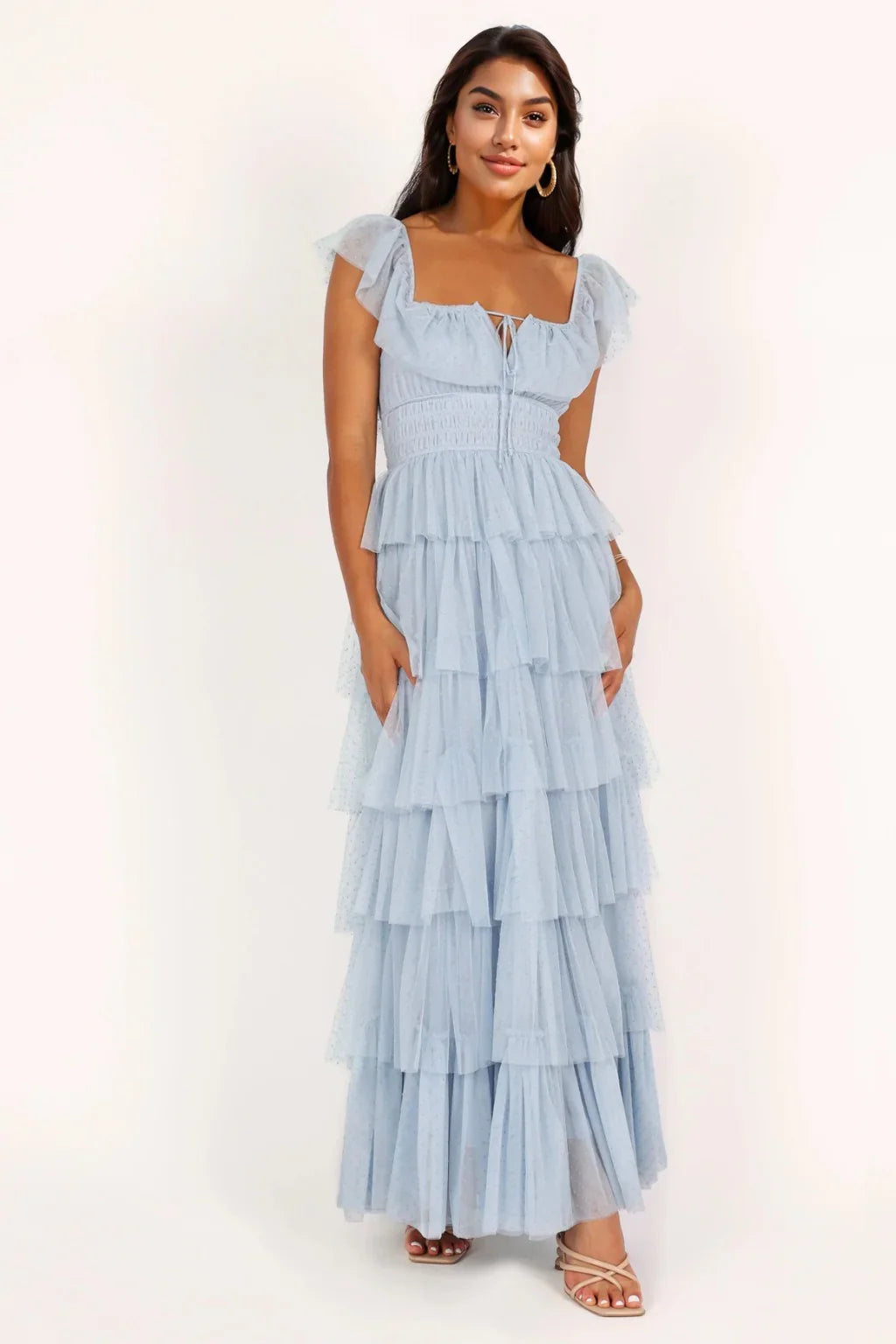 Belle Maxi Dress Blue