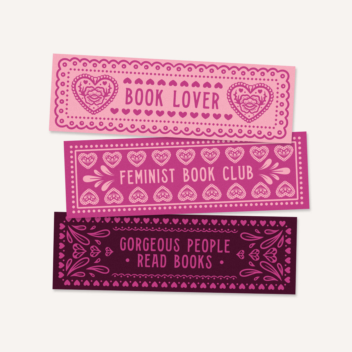 Feminist Book Club Bookmarks (3 Pack)