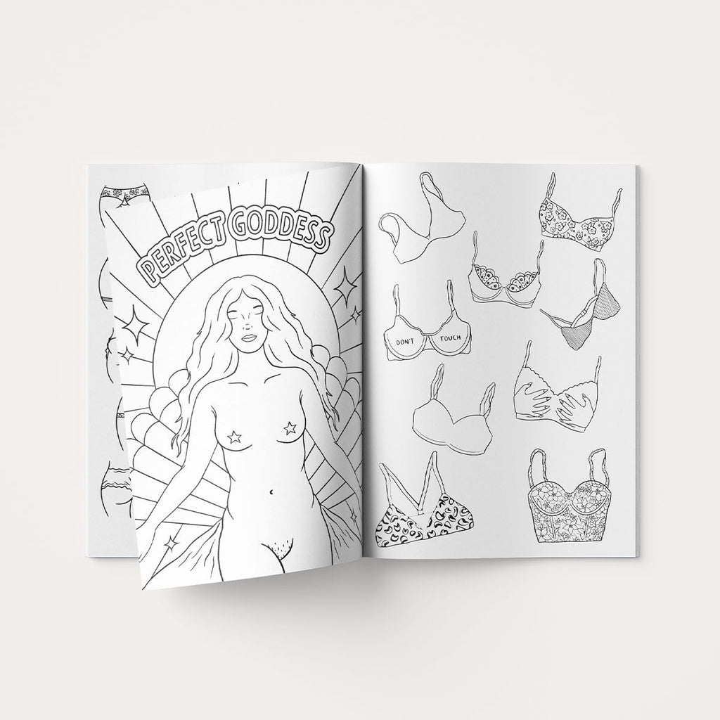 Feminist Colouring Book (A5 Soft Cover)