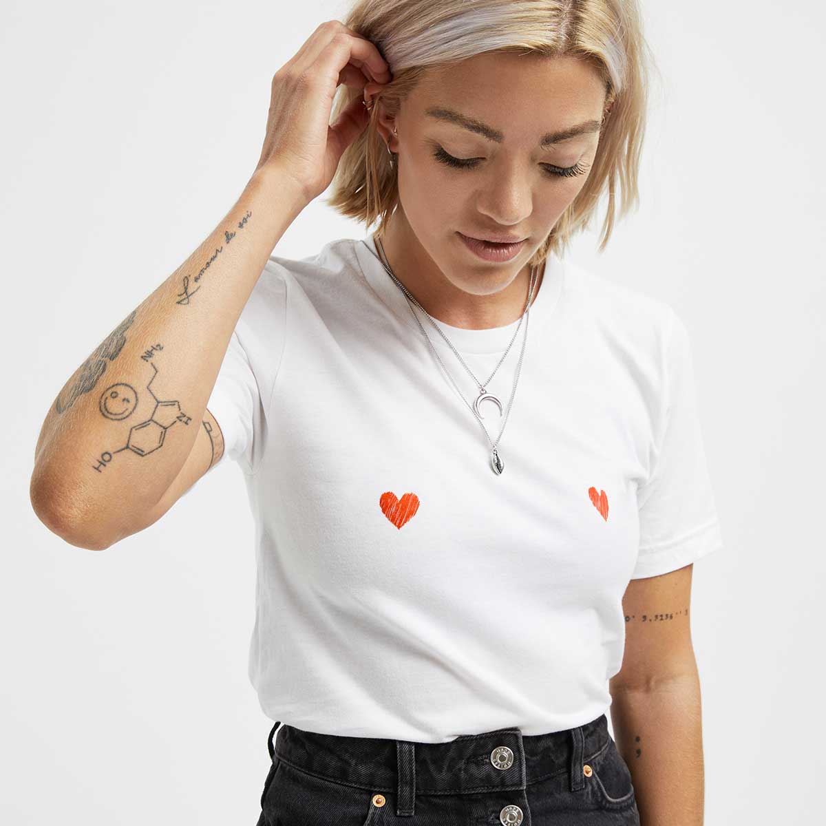 Heart Nipple T-Shirt