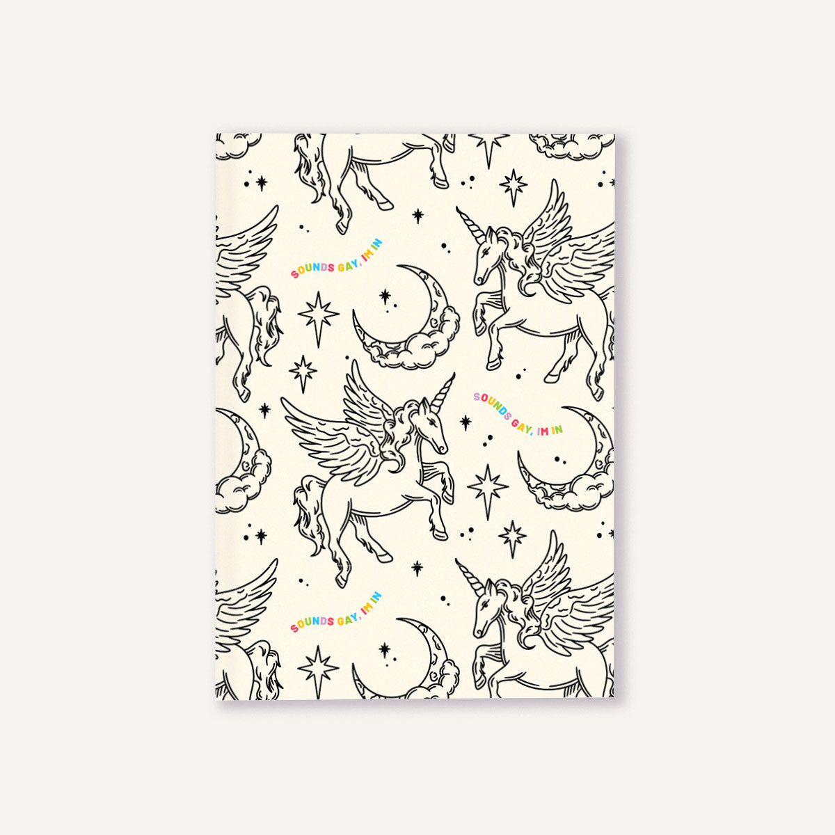 Illustrated Prints Notebooks (3 Pack)