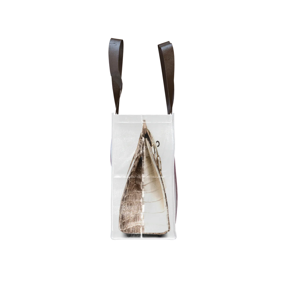 Grocery Bags Creative Parody Platinum Bag Print Woven Bag Fire Over The Net Birkin Fitness Casual Bag