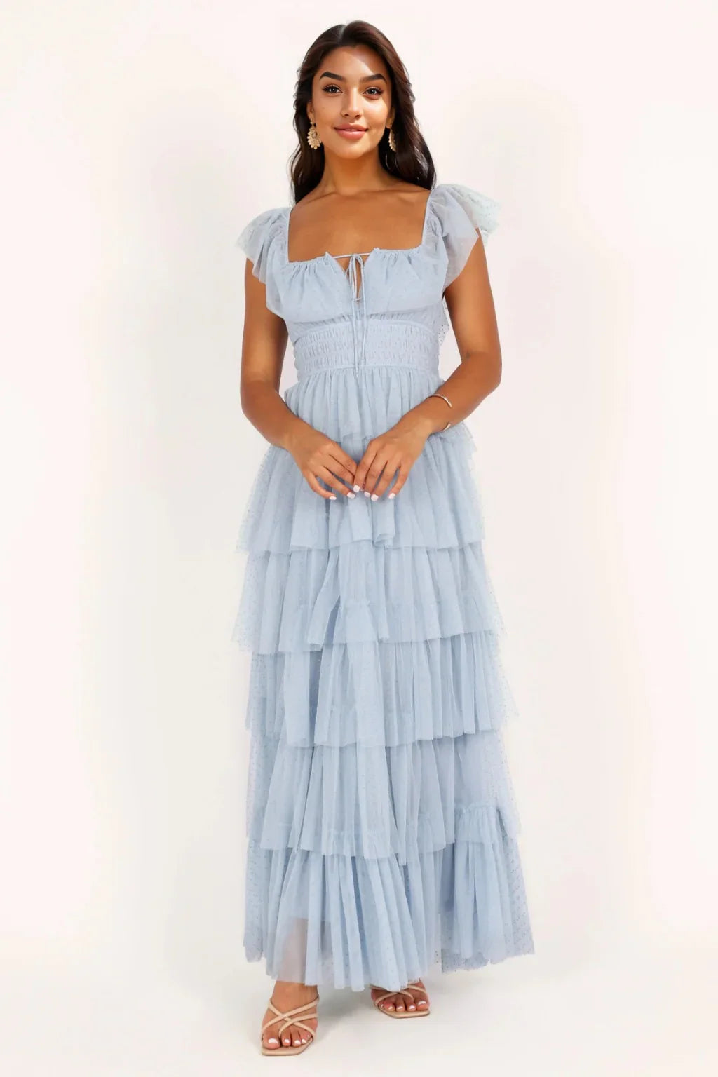 Belle Maxi Dress Blue