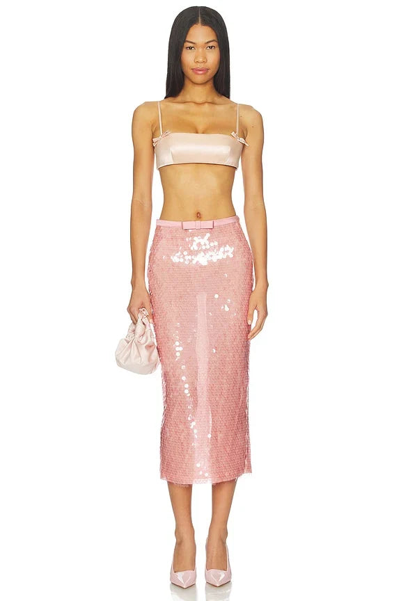Tanith Sequin Skirt