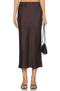 Bar Silk Skirt