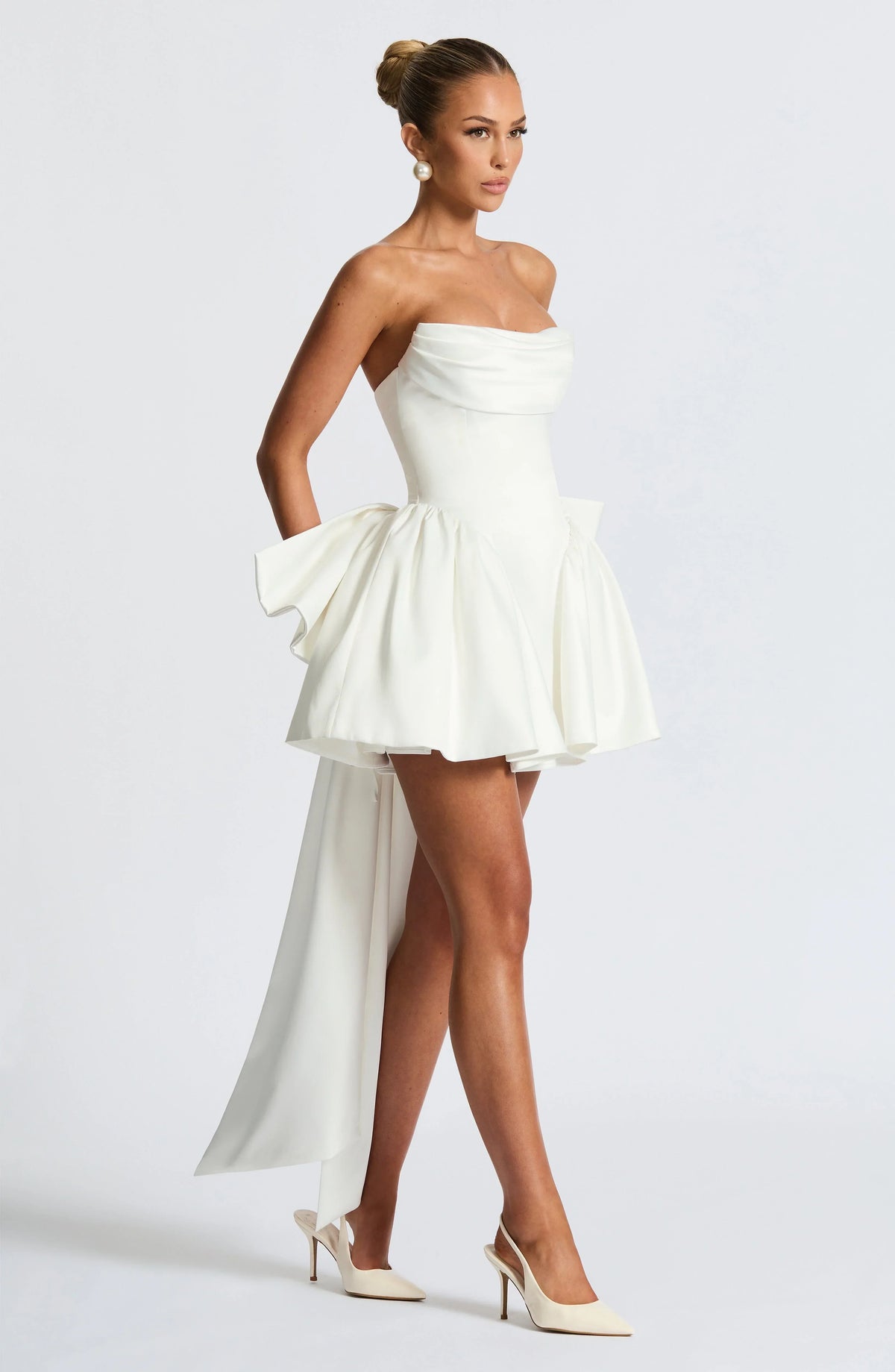 Trinity Mini Dress - Ivory